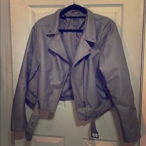Pleather jacket!